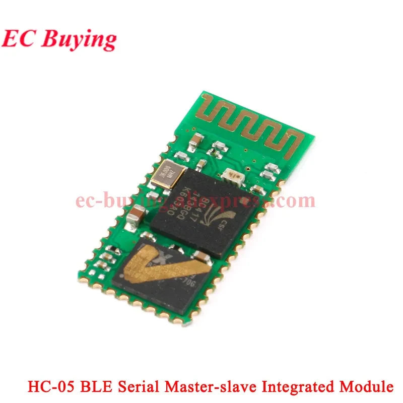 10Pcs/1pc HC-05 Bluetooth-compatible CSR Master-slave Integration Ble to Serial Board Module HC05 Data Transparent Transmission