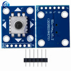 5Way Navigation Button Module with 5D Joystick, Mechanical Tactile Switch for Arduino/STM32, DIY Robotics/Game Controller