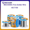 MECHANIC OFFICIAL HX-T100 200g Soldering Wire Mild Rosin Core 0.3mm 0.4mm 0.5mm 0.6mm 0.8mm 1mm 1.2mm iPhone Samsung Repair Tool