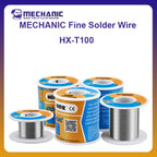 MECHANIC OFFICIAL HX-T100 200g Soldering Wire Mild Rosin Core 0.3mm 0.4mm 0.5mm 0.6mm 0.8mm 1mm 1.2mm iPhone Samsung Repair Tool
