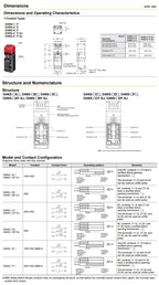 Authentic New Omron D4NS-1AF 1BF 1CF 2AF 2BF 2CF 4AF 4BF 4CF Safety-Door Switch Limit New Generation Multi-Contact Type