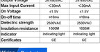 LCTC Solid State Relay SSR 10A 25A 40A DC To AC Single Phase Dual Channel Single Control Or Dual Channel Dual Contro 24-480VAC