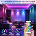 G9 LED Color Changing Light Bulb with Remote,Warm White/Cool White/RGB 12 Color Changing,Sync and Memory,Dimmable G9 LED Bulb