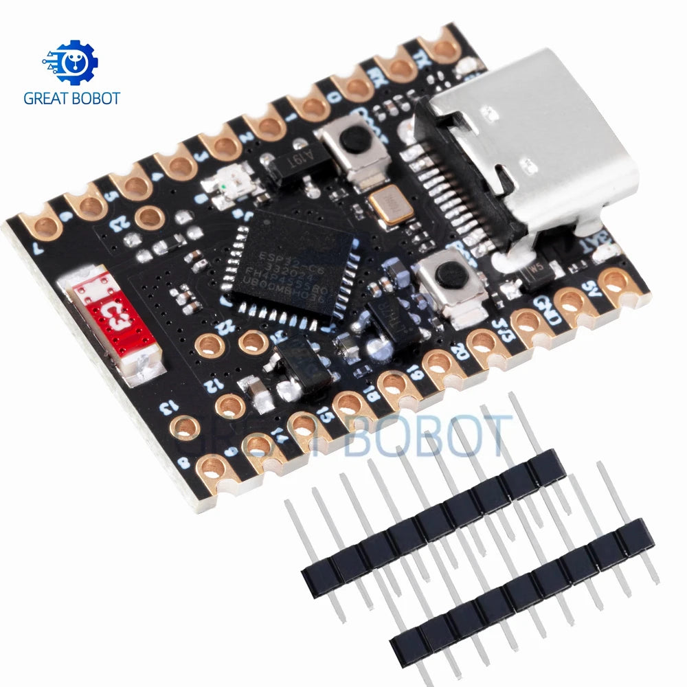 1~10PCS ESP32-C6 SuperMini Development Board Microcontroller Programming Learning Controller Core Board