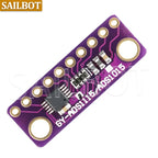 DC 2 -5V 4 CH ADS1115 Module ADC with Pro Gain Microcontroller 16 Bit Amplifier Board for Arduino I2C IIC ADC AVDD