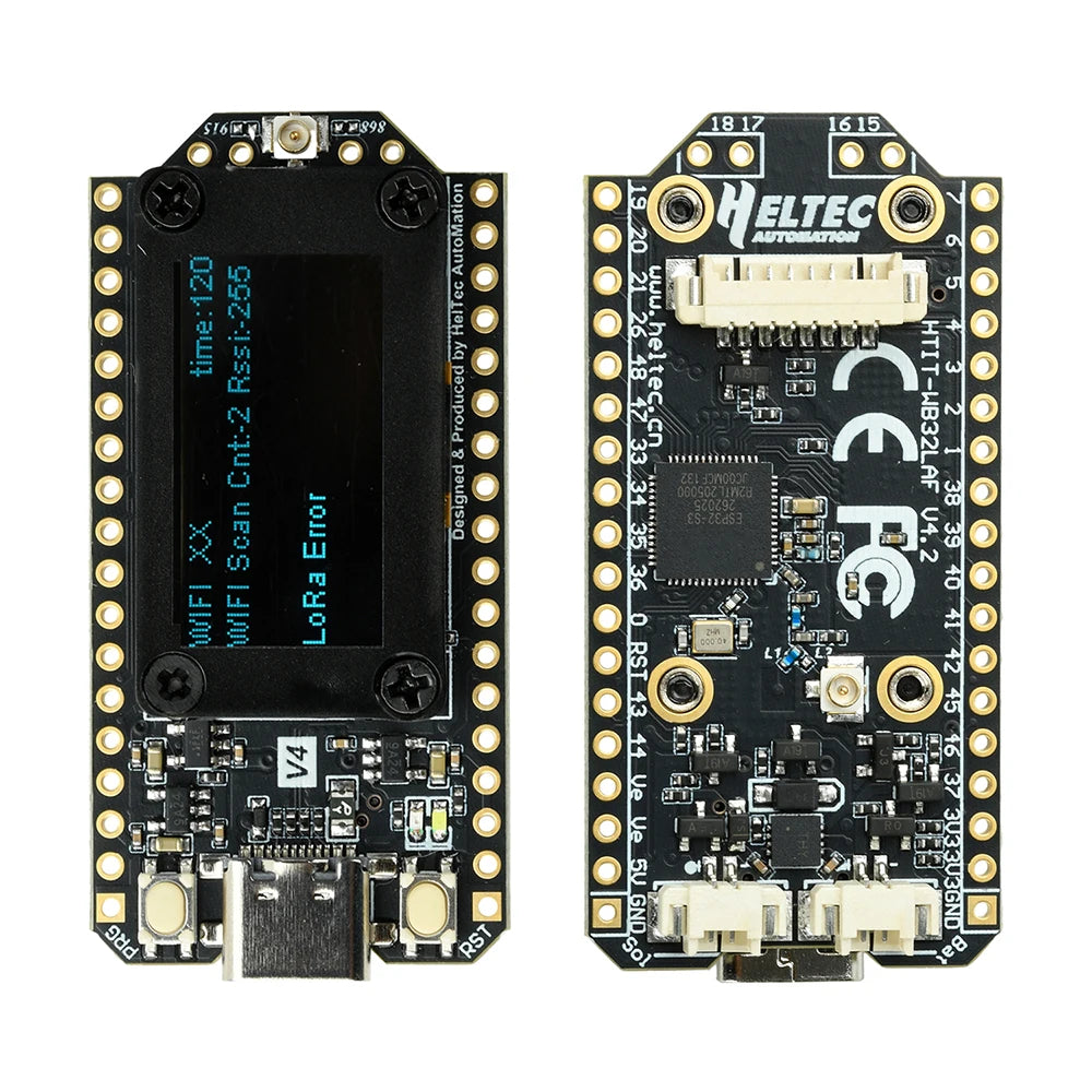 WiFi LoRa 32 V4 ESP32 Bluetooth WiFi Development Board, 0.96-inch Digital Display ESP32-S3R2 Low-Power IoT Development Board