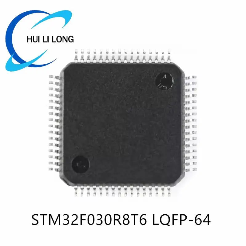 STM32F030R8T6 LQFP-64 STM32 F030R8T6 STM32F F030R8 STM32F030R8 ARM Cortex-M0 32-bit Microcontroller MCU IC Chip