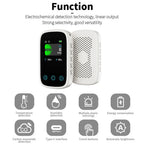 3 In 1 Air Quality Monitor CO2 Meter CO Temperature Humidity Measurement NDIR Sensor LCD Display Alarm Carbon Dioxide Detector