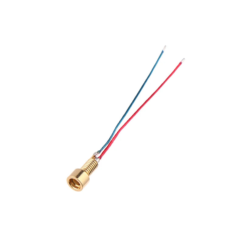 Universal MMCX Female Socket, Pure Copper Gold-Plated Connector with Soldering Wires and Built-in Threaded Nut Holder