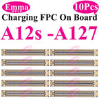 10cs USB Charging FPC Connector For Samsung A51 31 A71 A41 A21 A52 A32 A22 A12 A72 A02 Charger Plug On Board 78Pin Motherboard