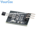 20pcs/1pc A3144E Hall Sensor Unipolar Electronic Magnetic Induction Switch Module 49E A3144/OH3144/Y3144 Hall Effect Sensor