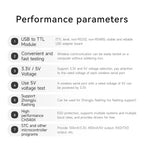CH340X/CH9102X UART USB to TTL 3.3V 5V USB UART CP2102 CDSENET E15-USB-T2 Wireless Test Board Adapter For RF Serial Module