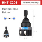 2 4 Way position Monolever switch joystick 30mm Toggle Joystick Rocker Cross Switches Reset Momentary Self Latching switch HNT