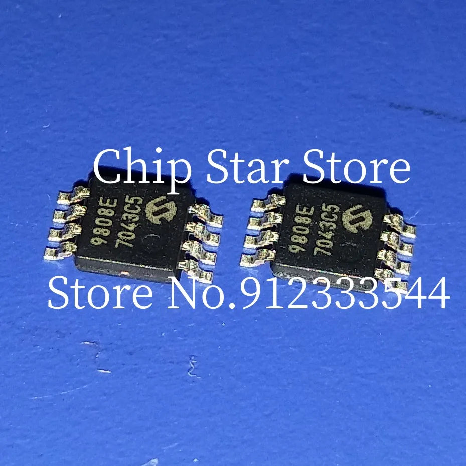 5-100pcs  MCP9808-E/MS  MCP9808T-E/MS  MCP9808  MSOP8  Temperature Sensor IC 100%New And Original