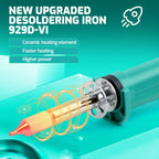 180W Desoldering Suction Tin YIHUA 929D-VI Electric Desoldering Iron Soldering Sucker Pen 929D-V Soldering Iron Welding Tools