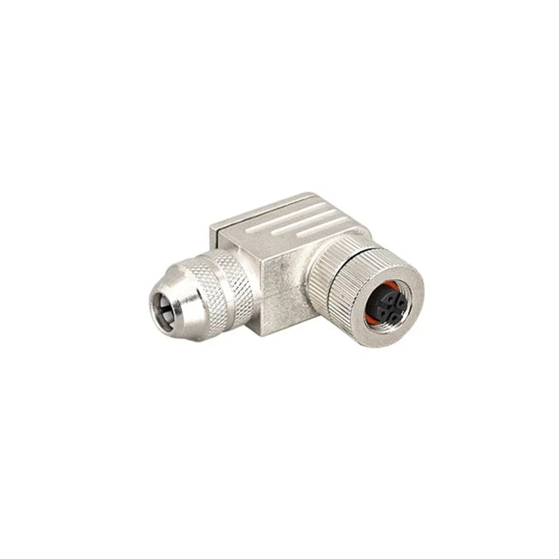 5/10/20 Pcs M12 4/5/6/8/12/17 Pin Shielded Sensor Connector Male Female Metal Assembly Aviation Plug