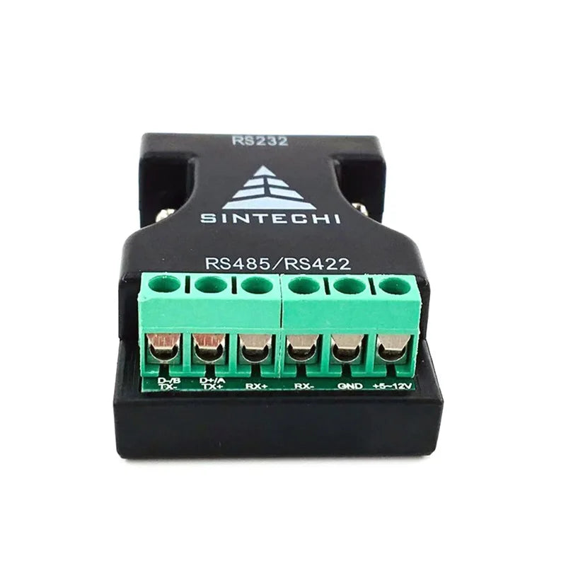 DB9 RS232 to RS422 Converter Com adapter RS-232 to RS485 Integrated connector serial to 232-485/422 communication Full duplex