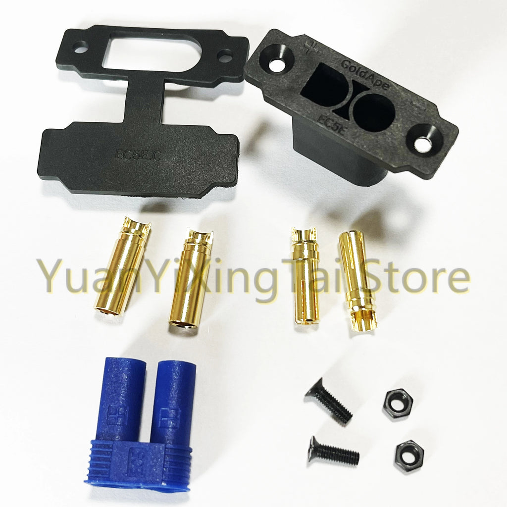 Quick Delivery Ec5e EC5E-M EC5E-F Mountable Xt90 Female Banana Plug Male Female EC5 Connectors High Current For Battery