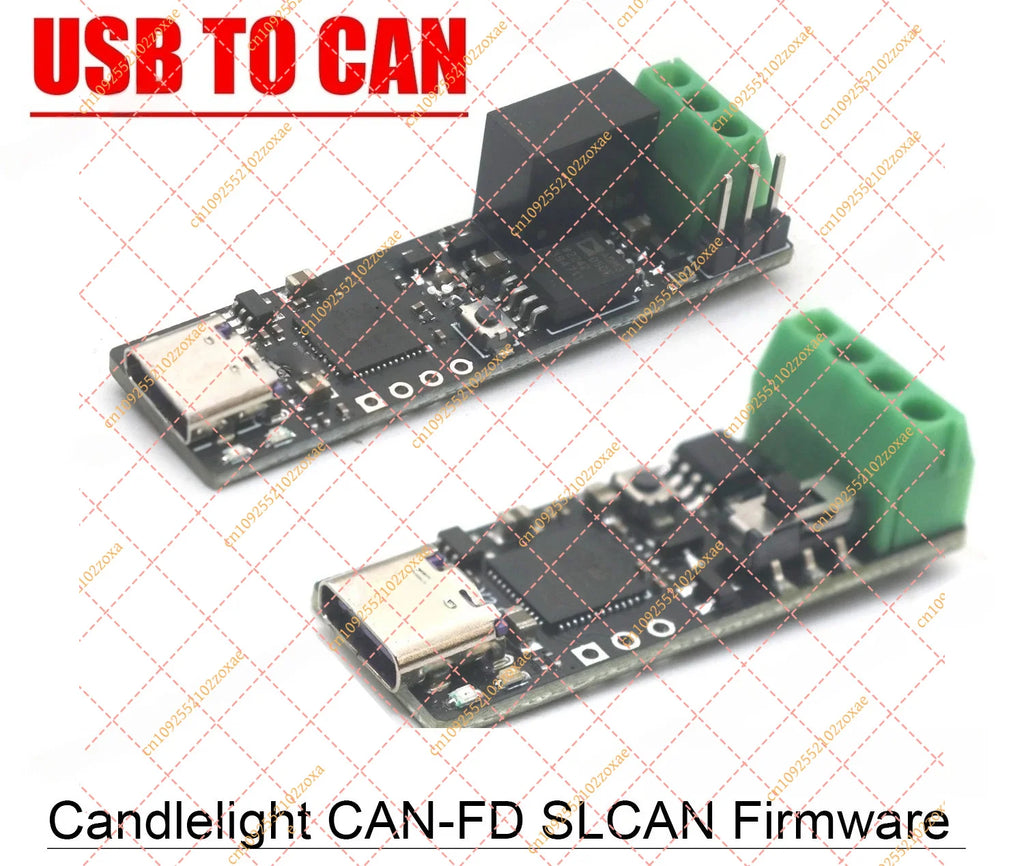 CANable 2.0 USB to CAN FD Converter Type-C SLCAN Protocol Analyzer Transceiver Tool