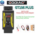 GODIAG GT106 PLUS 24V to 12V Heavy Duty Truck Converter Adapter for X431 Easydiag/ThinkCar2/Thinkdiag/GOLO Carcare/DBScar II