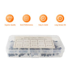 200PCS/Box Transistor Assorted Kit 2N2222 2N3904 2N3906 BC337 BC547 BC557 S8050 S8550 10 values PNP NPN Transistors Triode TO92