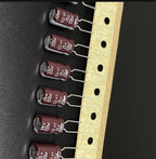 10pcs 220uF 25V NIPPON NCC KY Series 8x12mm Low Impedance 25V220uF Aluminum Electrolytic Capacitor