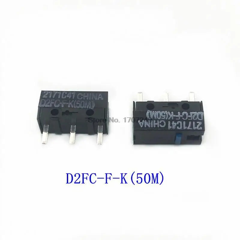 Free Shipping 10Pcs Micro Switch D2FC-F-7N 10M 20M OF D2FC-F-K 50M 60MN D2F D2F-F D2F-01 D2F-L D2F-01F D2F-F-3-7 button switches