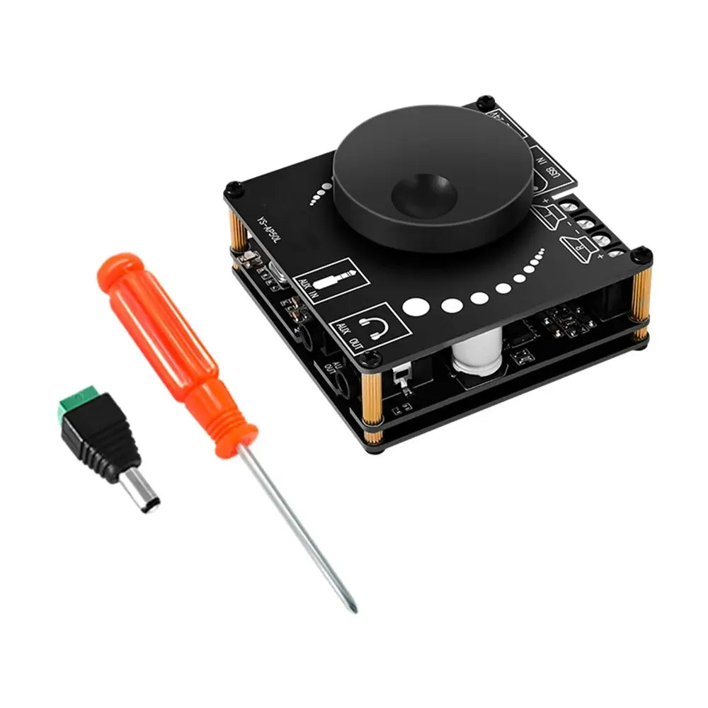 Power Amplifier Board Stereo Digital Amplifier 50WX2 - Mini Speaker Power Board Module Bluetooth 5.0 Hi-Fi Amp 50W+50W