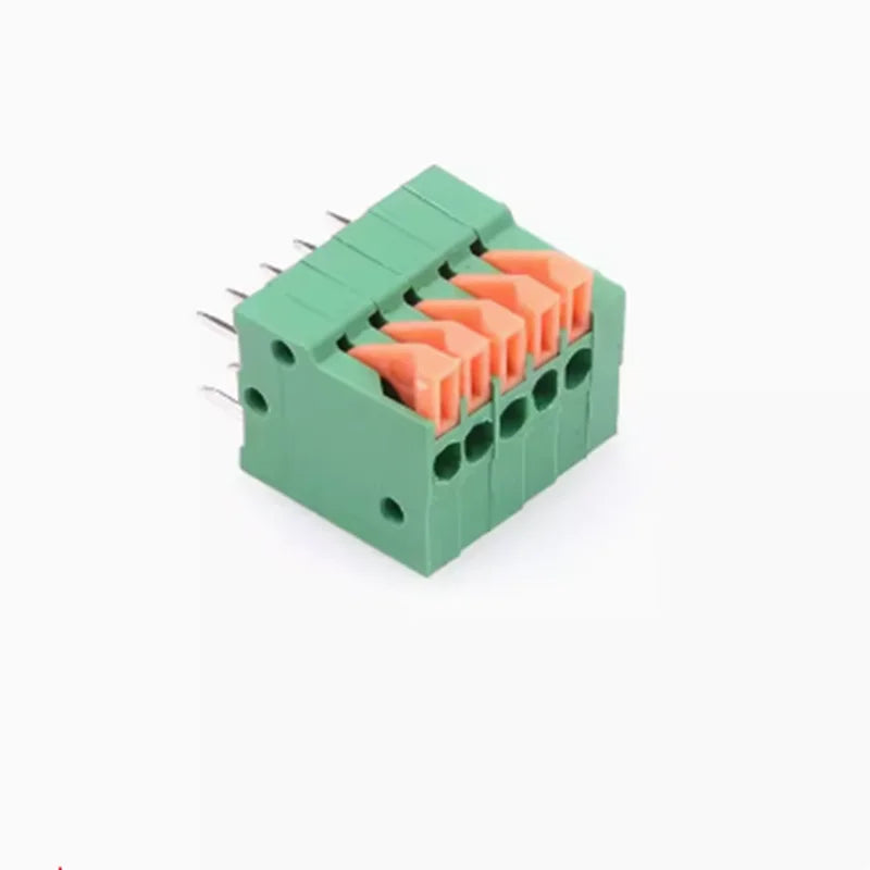 10pcs KF141V 2.54mm Pitch PCB Terminal Block Connector 2/3/4/5/6/7/8/9/10P Straight Screw Terminal
