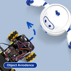 ACEBOTT Robot Toy Starter Kit for Arduino Project with ESP32 and Code Learning Develop Skill Full Version Smart Car Kit