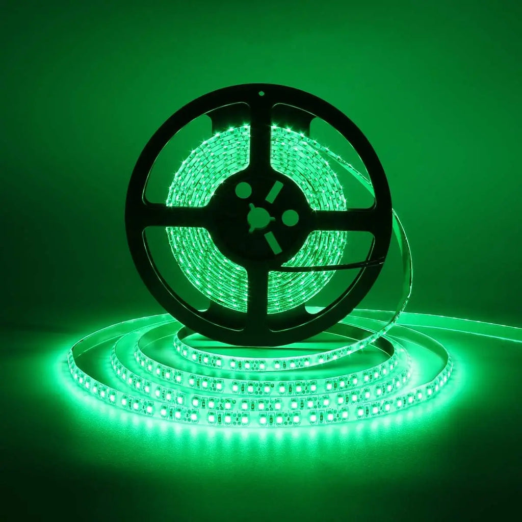 Led Strip Light 2835 5050 None Waterproof Ip65/Ip20 12V 5 Meters Warm White Red Green Blue Rgbw Rgbww Yellow Tape Ribbon Lamp