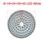 WS2812B Addressable LED Pixel Ring 8 to 241Leds WS2812 5050 RGB LED Diode Ring Color IC Built-in LED