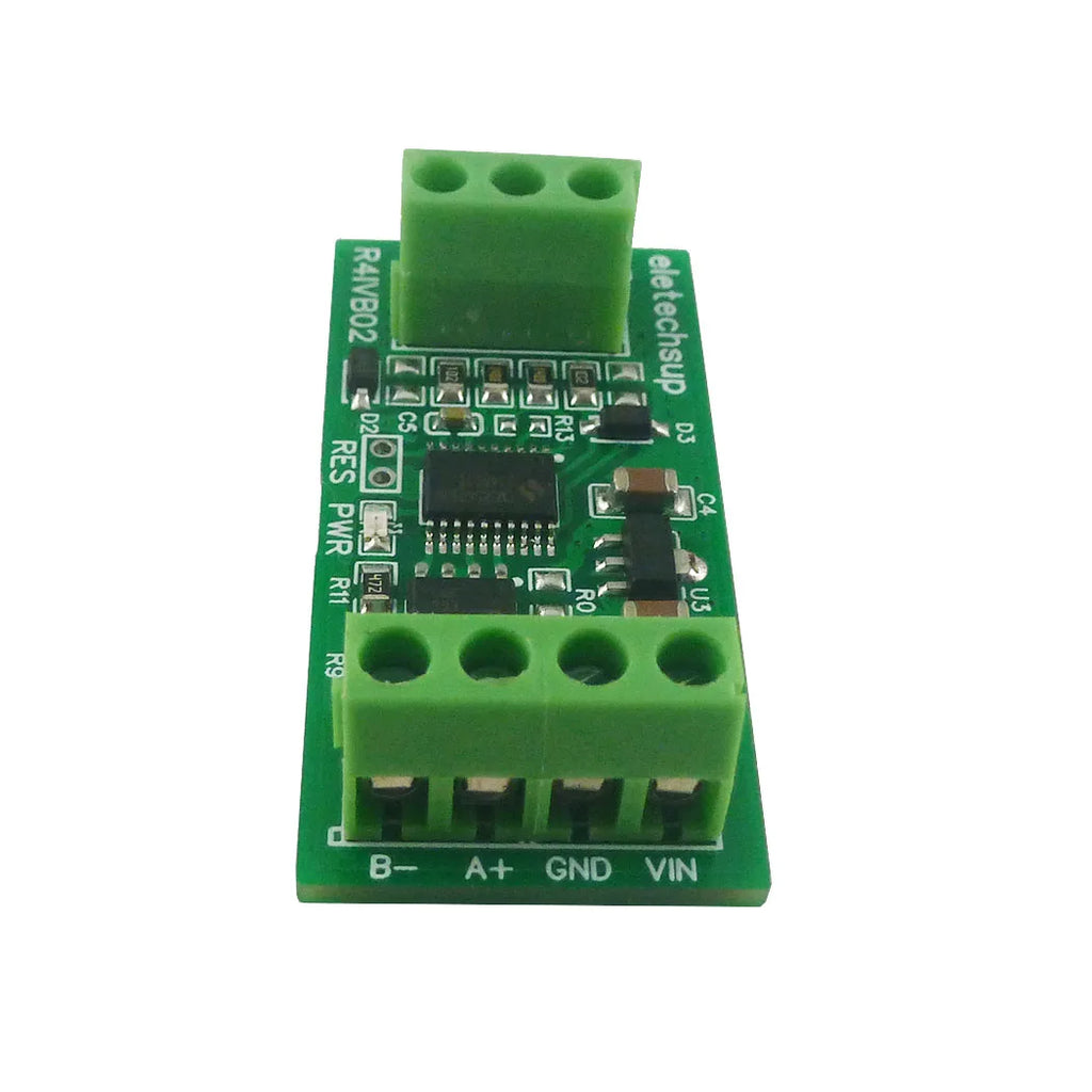 Highly Integrated 2ch ADC with Operational Amplifier Module for 4-20MA & 0-5V RS485 Modbus Applications