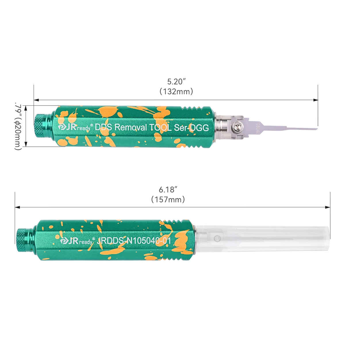 JRready JRDDS Series Dual-Pin Terminal Extraction Tool Removal Tool for Deutsch Molex AMP/TE Delphi JST Harting Connectors
