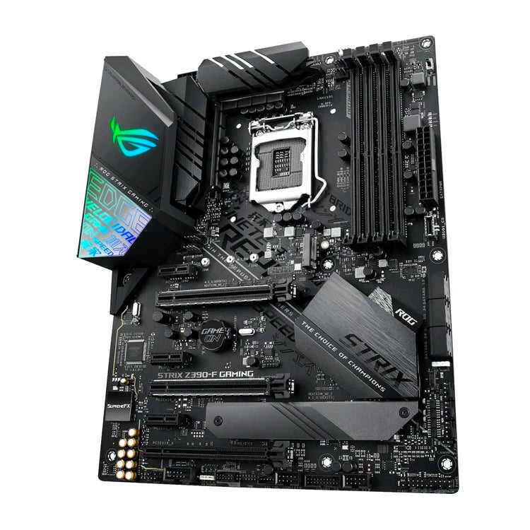 LGA 1151 Asus ROG STRIX Z390-F GAMING Motherboard DDR4 Intel 8th 9th-Gen I9 I7 I5 I3 128GB RGB CrossFireX Z390