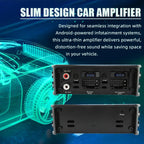 Android System Large Screen Special Amplifier Car Audio Lossless Upgrade 4-way DSP-intelligent Digital Audio Processor