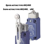 Safety Limit Switch, CNTD C4B‑4105N metal housing 1NO1NC forced disconnect contact, 10A 250VAC IP65, position trigger sensor