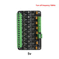 8 Channel MOSFET Module Microcontroller PLC Amplification Field-effect Drive Tube Optocoupler Isolation PWM Control Light Switch