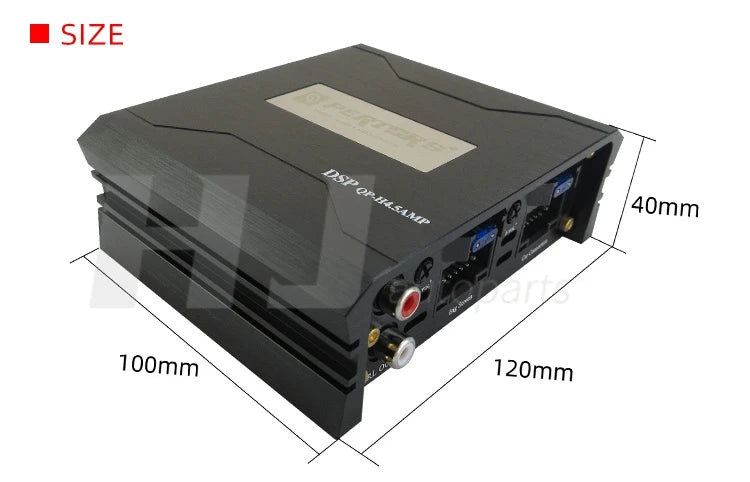 31 Band Eq Car Android Large Screen Host Dsp Power Amplifier 4x80w Car Android Navigation Host Audio Speaker Amp DSP Processor