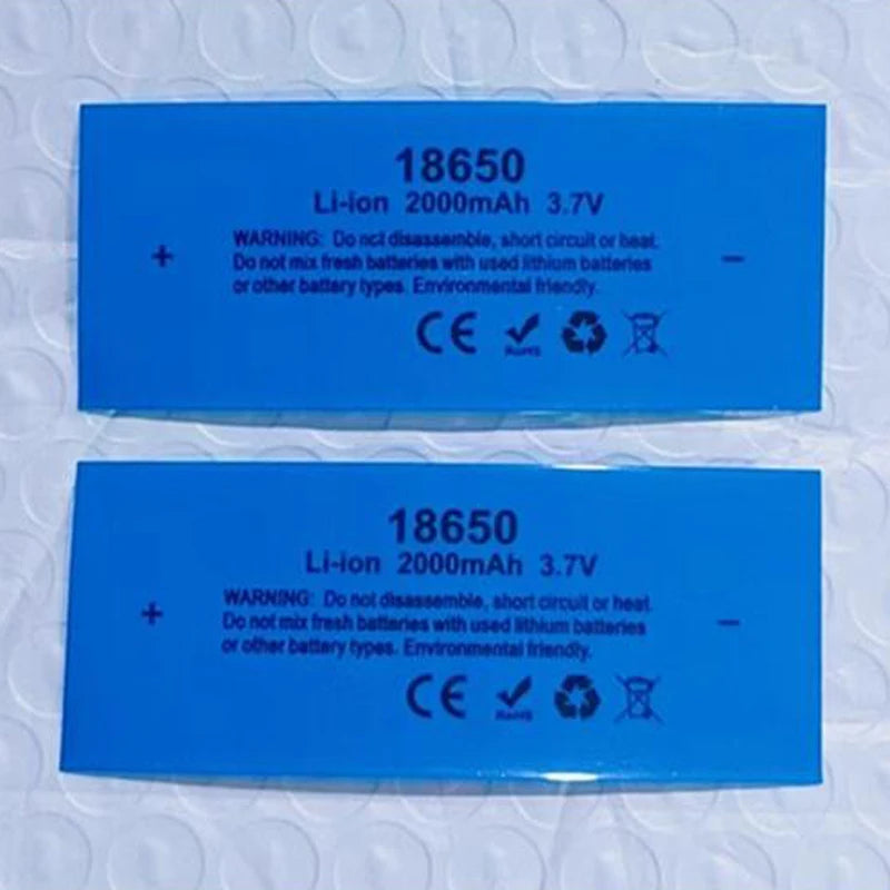 18650 Battery Packaging PVC Heat Shrinkable Film Lithium Battery Insulation Sleeve Shrink Skin Packaging Tube Packaging