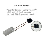For Creality K2 Plus Parts K2 Plus Hotend Cable 350°C Ceramic Heating Tube Thermistor Temperature Sensor K2 Plus Accessories