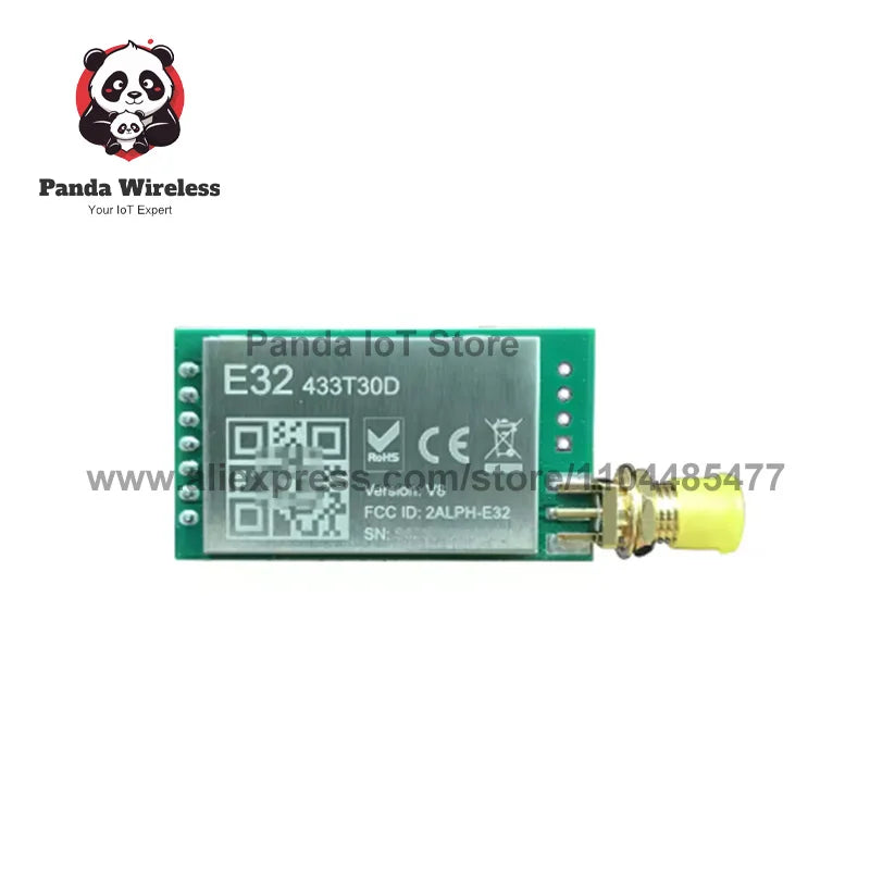 Long Range 8KM Wireless Transceiver LoRa SX1278 SX1276 RF Transmitter And Receiver Module E32-TTL-1W UART 433MHz 1W for Arduino