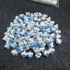 100pcs Keyboard Switch Keyboard Clicker Key Replacement Hot-swapping Switch 3Pin Tactile Switches for Mechanical Keyboards