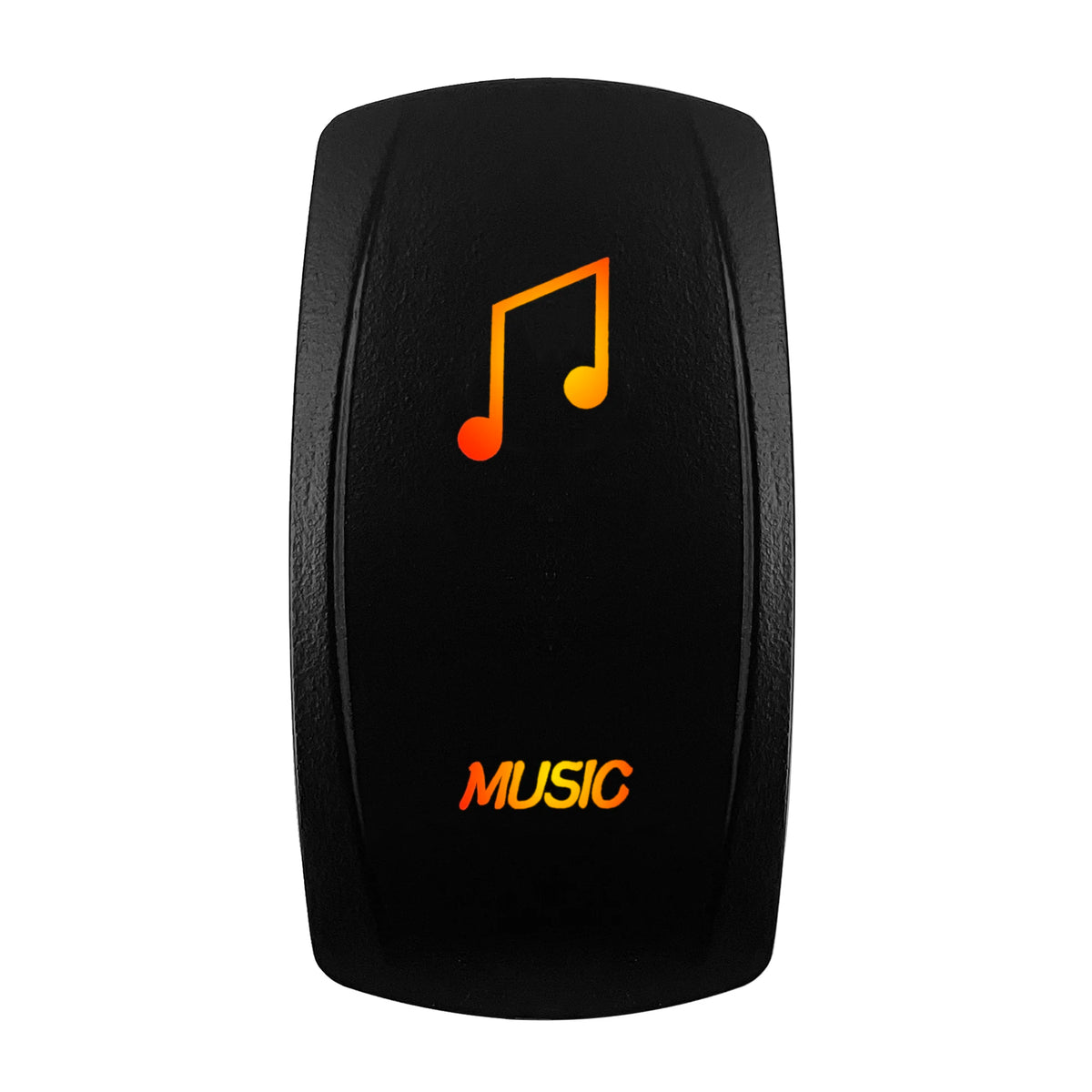 12V-24V Orange Led Rocker Switch Waterproof 20A Amber Light SPST DPDT Toggle Key for Car Boat ATV Camper Motorhome Auto Machine
