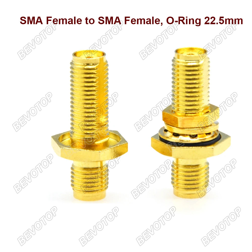 2 PCS/lot SMA / RP-SMA Female to Female jack For Raido Antenna SMA to SMA RF Coaxial Adapter Connector High Quality