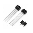 200PCS A3144 44E OH49E SH41F Hall Effect Sensor IC Linear Bipolar Magnetic Switch TO-92 SOT-23