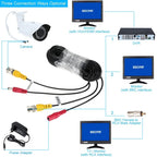 AHD Camera Cables 5M/10M/15M/20M/30M BNC Cable Output for DC Plug Cable for Analog AHD CCTV DVR Drop Shipping
