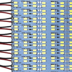 10PCS 8CM 25CM 50CM 12V 24V LED Hard Rigid Strip Bar Light Double row led strip 144leds/m SMD 5730 Superbright Warm Cool White