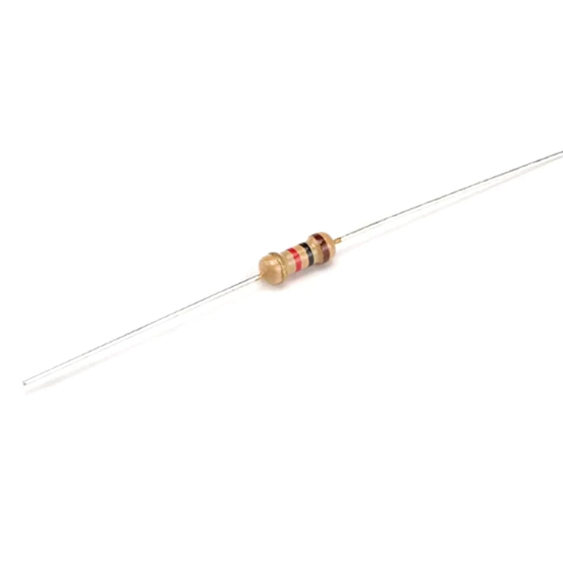 1000PCS 1/4W Carbon Film Resistors 5% 1R-10M 10R 47R 100R 220R 1K 10K 4K7 100K 560K 1M 3M3 ohm Color Ring Resistance