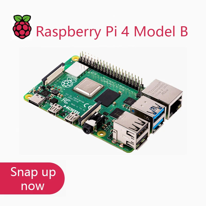 Raspberry Pi 4 Model B 2GB 4GB 8GB RAM Quad Core 1.5GHz Single Board Computer